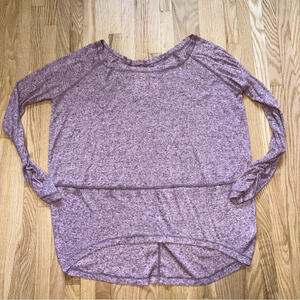 We The Free Purple Burnout Long Sleeve T-Shirt